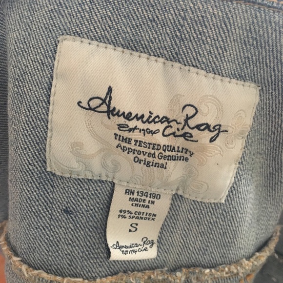 ✨SALE✨ American Rag Jean Vest - Picture 3 of 3